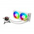 Redragon CCW-1019 RGB 240mm AIO White Liquid CPU Cooler with Digital Display